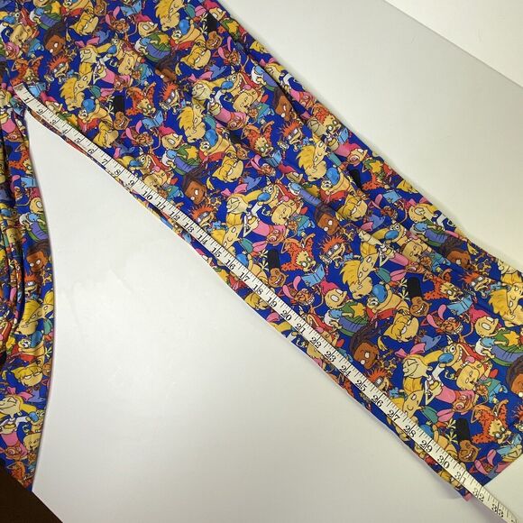 Nickelodeon Pajama Lounge Pants XL Sleepwear Pockets Rugrats Ren Stimpy Arnold - Picture 8 of 8